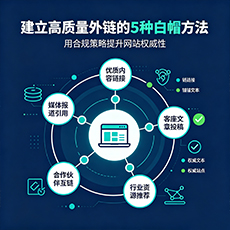 克孜勒苏建站-建立高质量外链的5种白帽方法